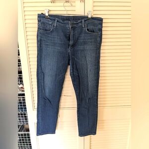 Citizens of Humanity Crop Blue Denim Jeans, Size 32